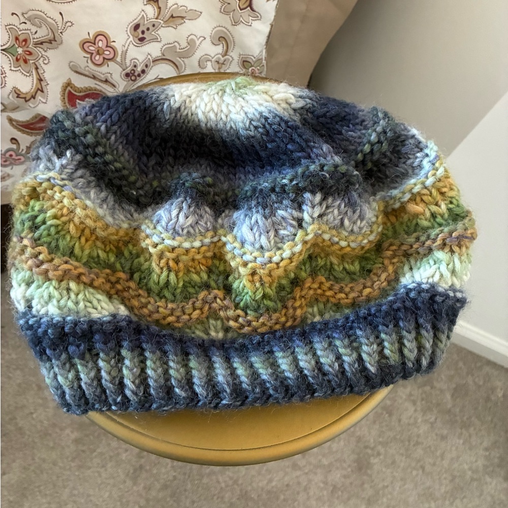 Trendy Boutique Multicolor Knit Beanie